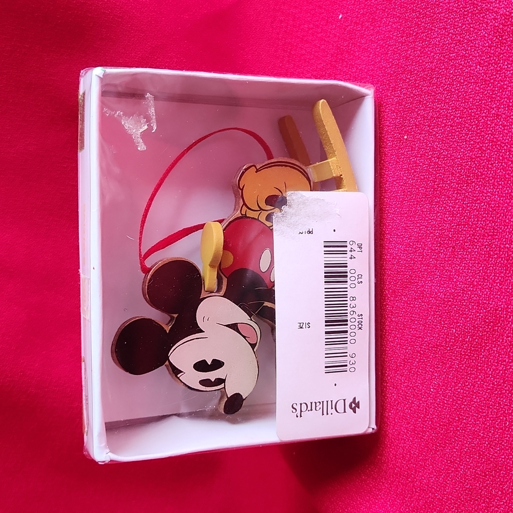 Vintage Mickey Mouse Ornament